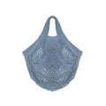 Reusable Portable Cotton Mesh Net Produce Grocery Tote Fruit Bags with Long/Short Handle for Shopping